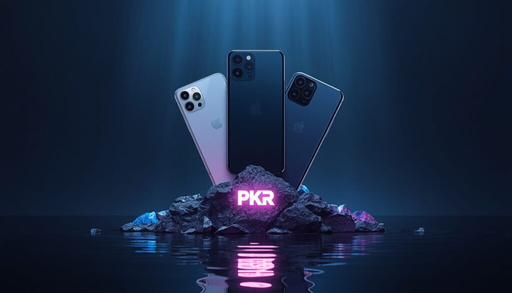 lucid-origin_Subject_Description_A_stylized_triumphant_composition._Three_flagship_phones_iPh-0